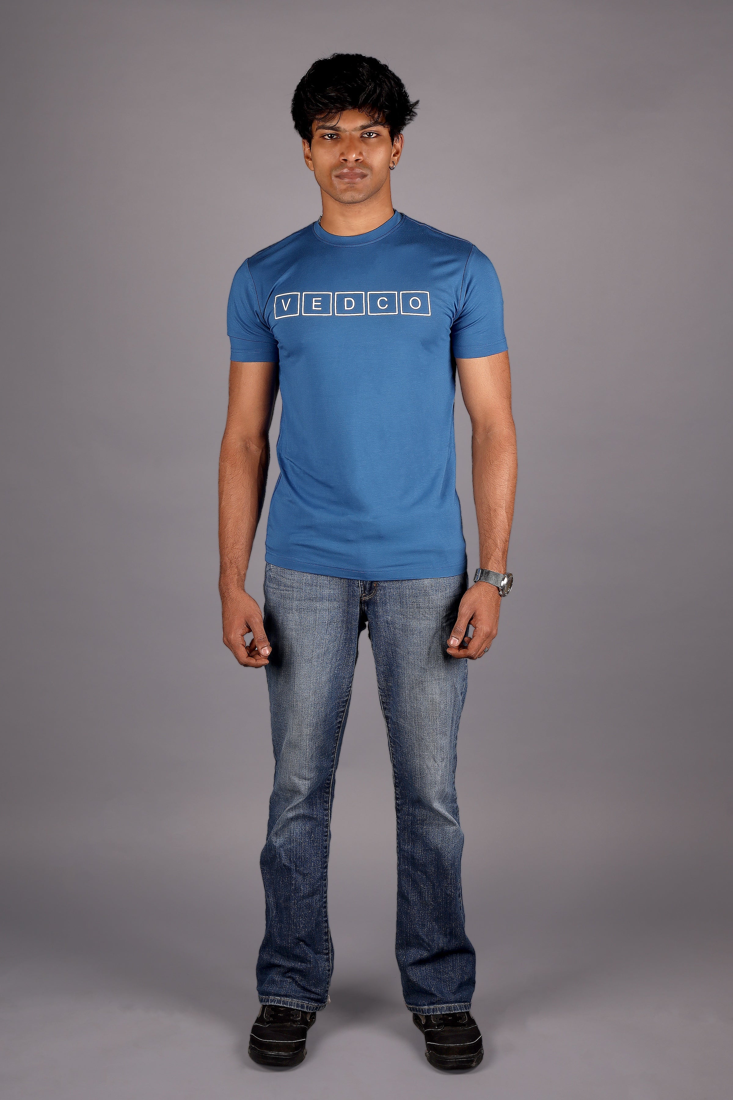 Vedco Men's Bamboo T-Shirt (Dark Blue)