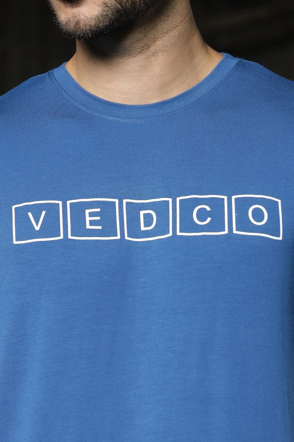 Vedco Bamboo Activewear Tee - Tide Blue