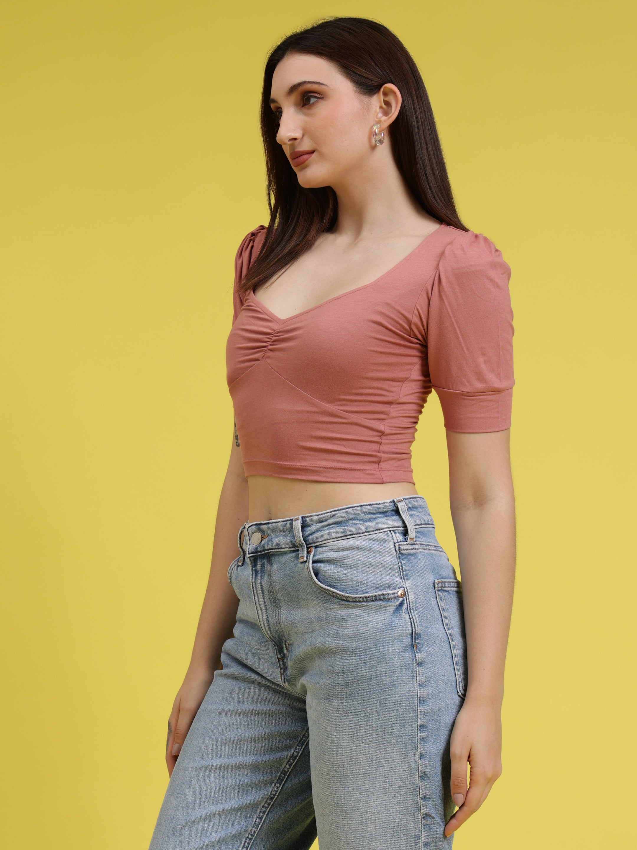 Noodle Strap Crop Top