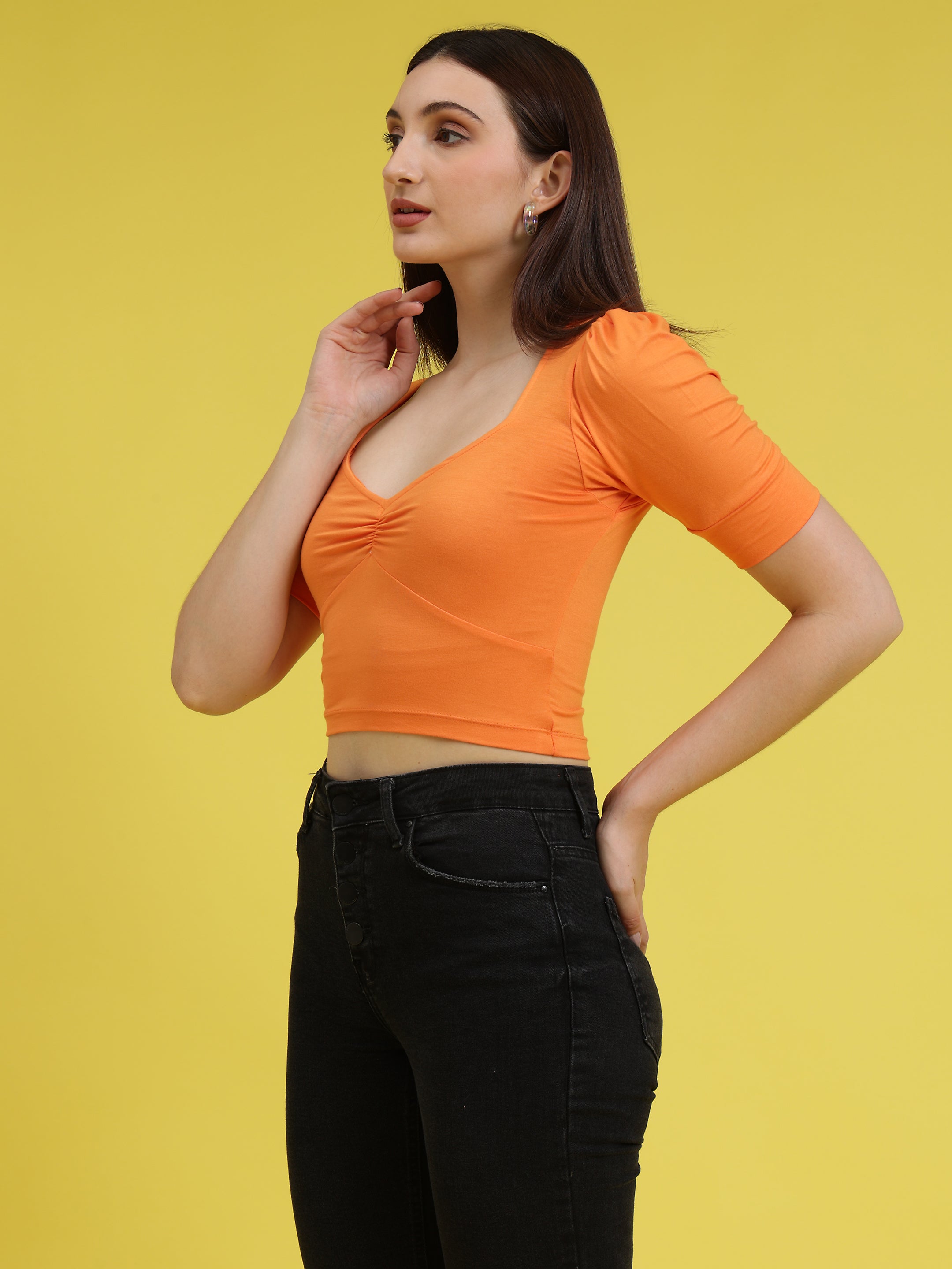 Noodle Strap Crop Top