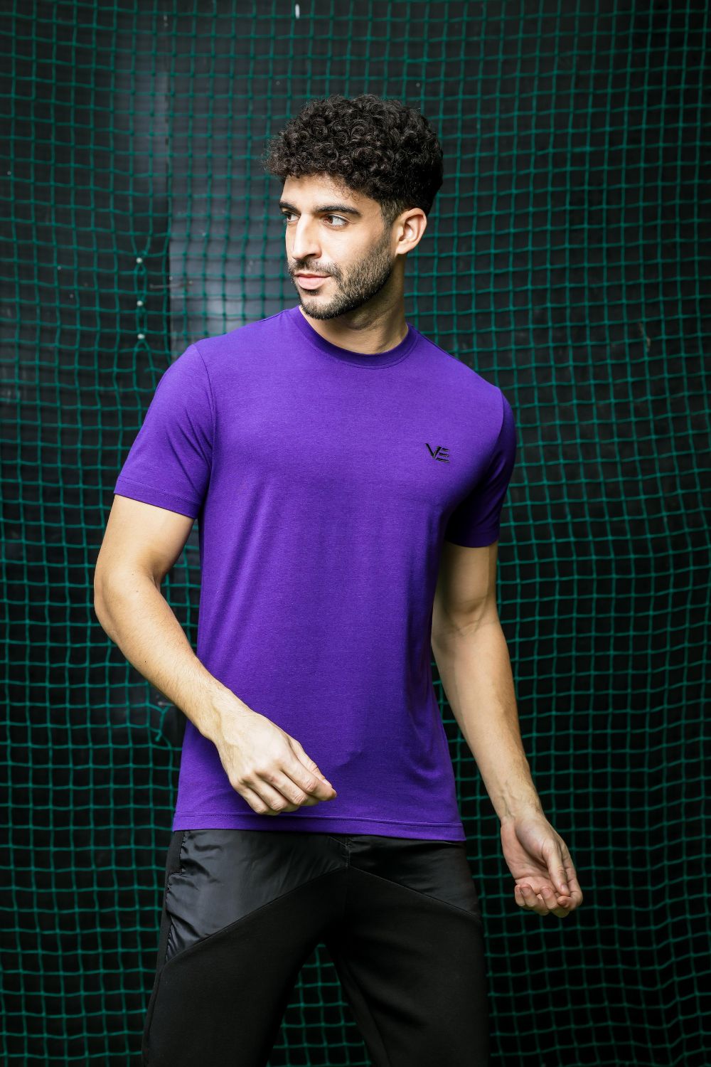 Vedco Bamboo Activewear Tee - Violet