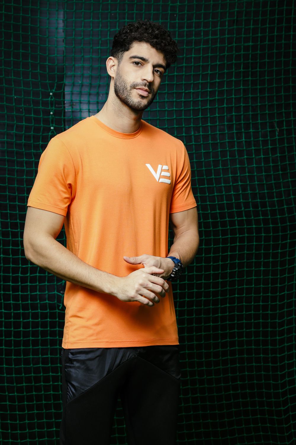 Vedco Bamboo Activewear Tee - Autumn Orange