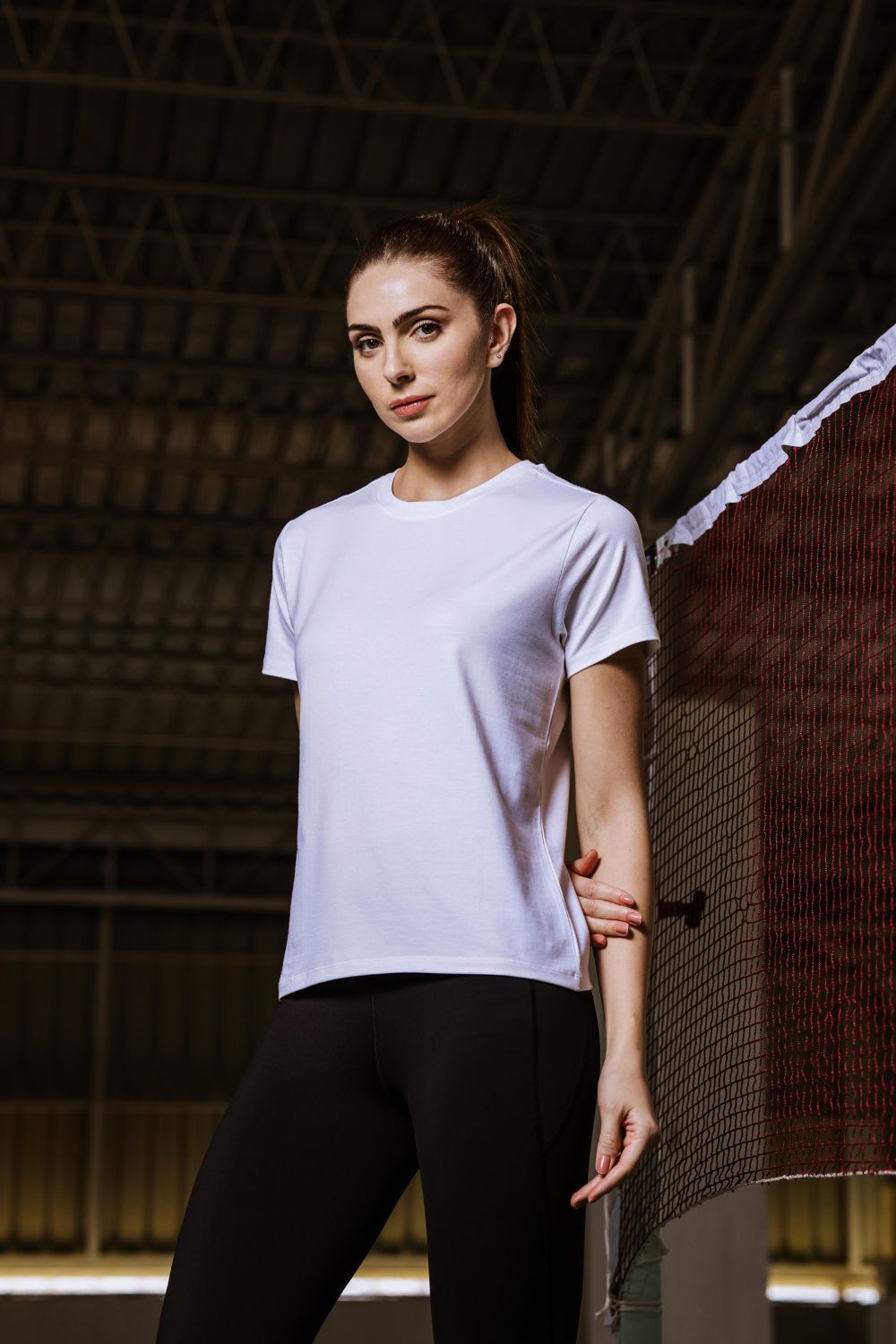 Vedco Bamboo Activewear Tee - White