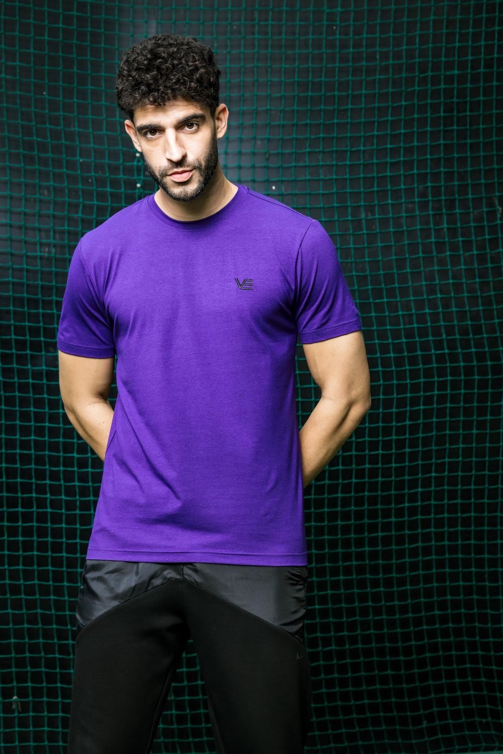 Vedco Bamboo Activewear Tee - Violet