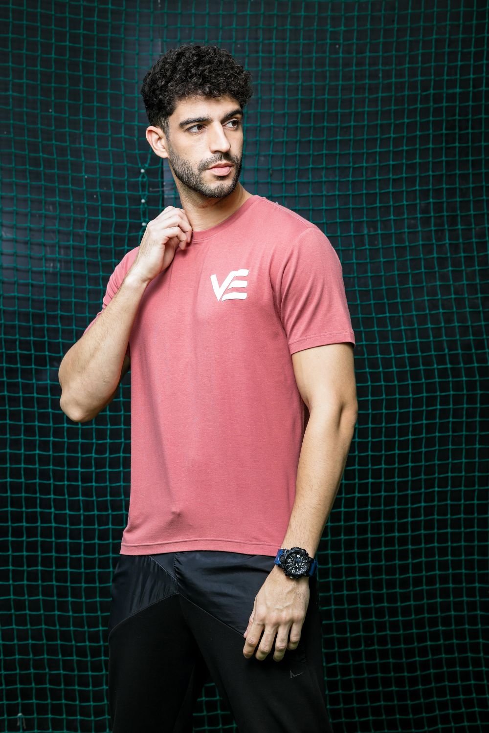 Vedco Bamboo Activewear Tee - Crimson