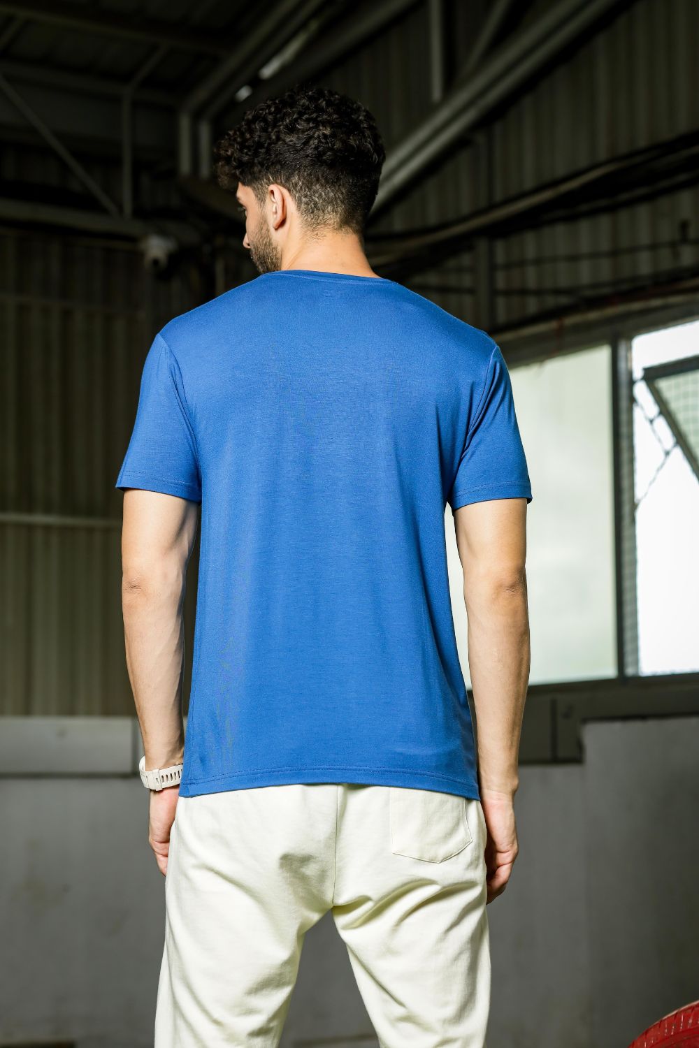 Vedco Bamboo Activewear Tee - Tide Blue