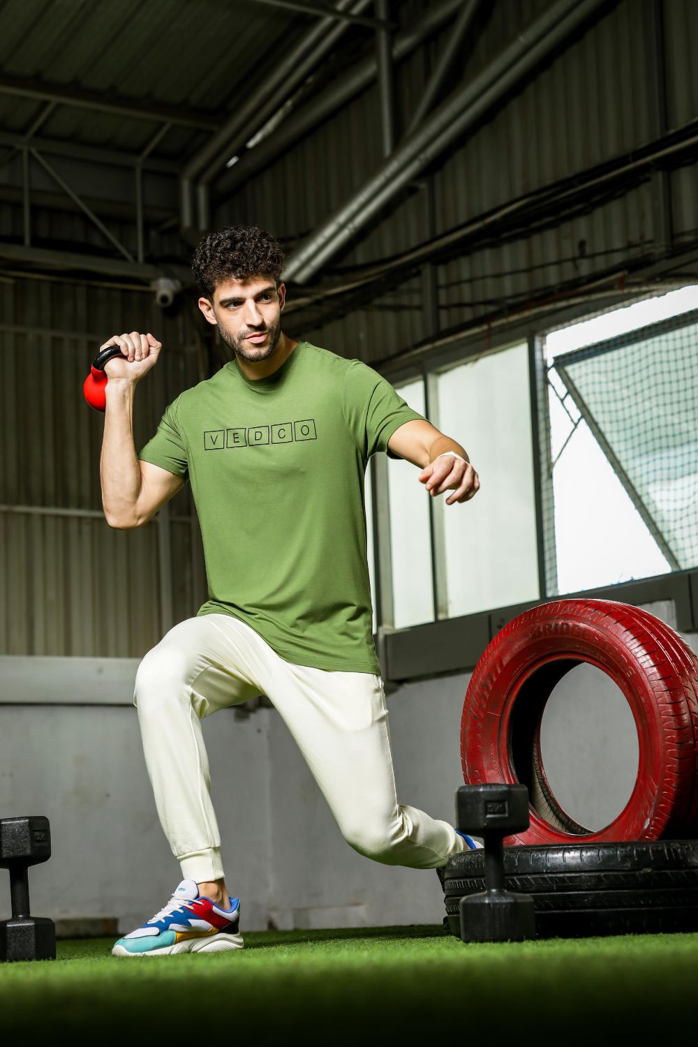 Vedco Bamboo Activewear Tee - Olive Green