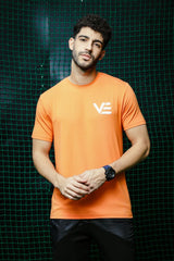 Vedco Bamboo Activewear Tee - Autumn Orange