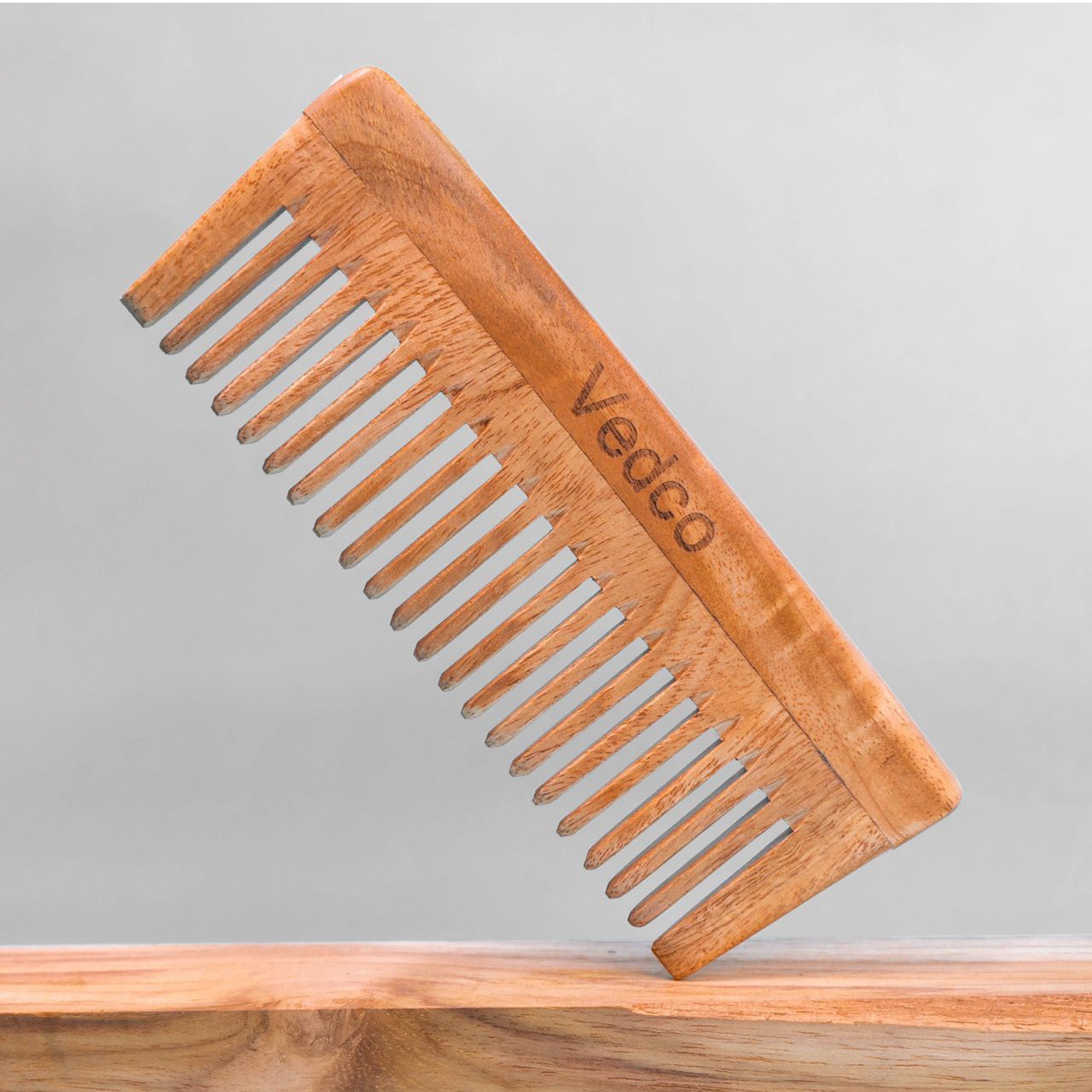 Vedco Wide Teeth Pure Neem Wood Comb