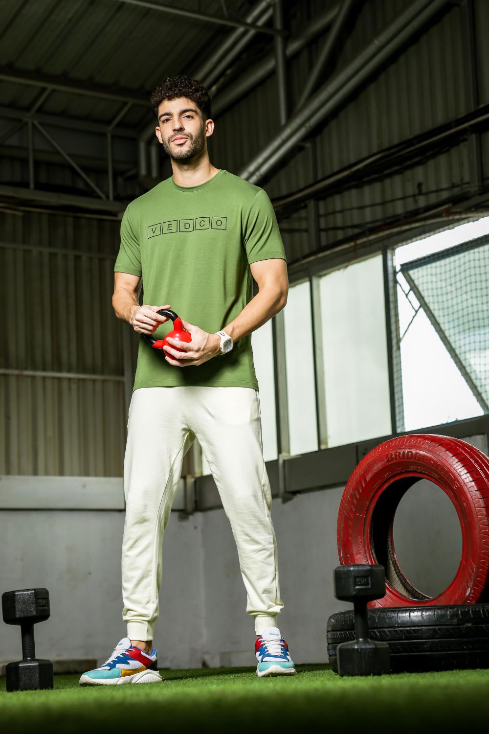 Vedco Bamboo Activewear Tee - Olive Green