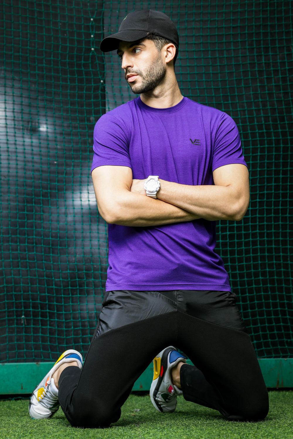 Vedco Bamboo Activewear Tee - Violet