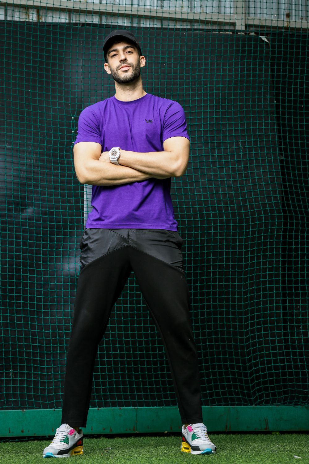 Vedco Bamboo Activewear Tee - Violet