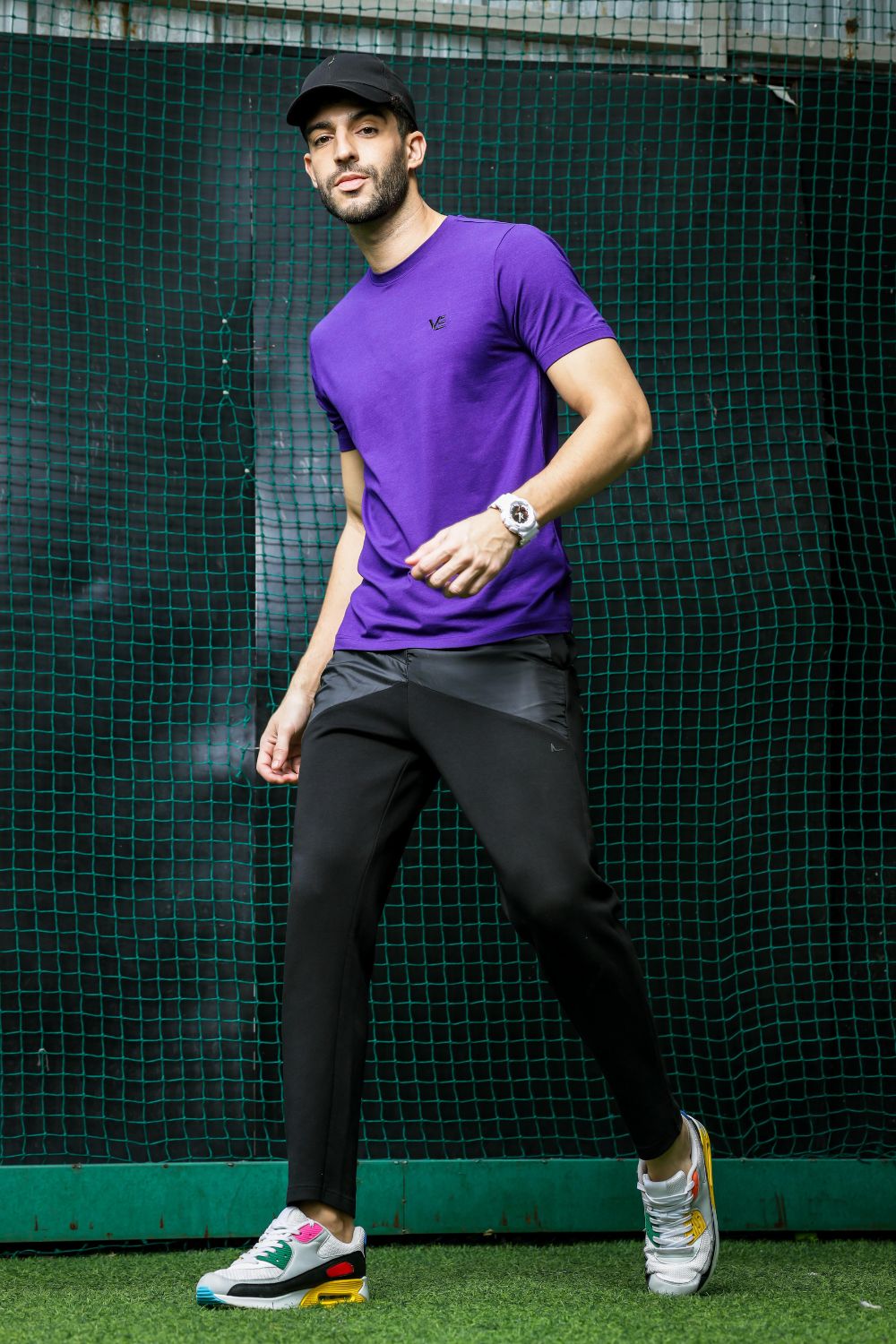 Vedco Bamboo Activewear Tee - Violet