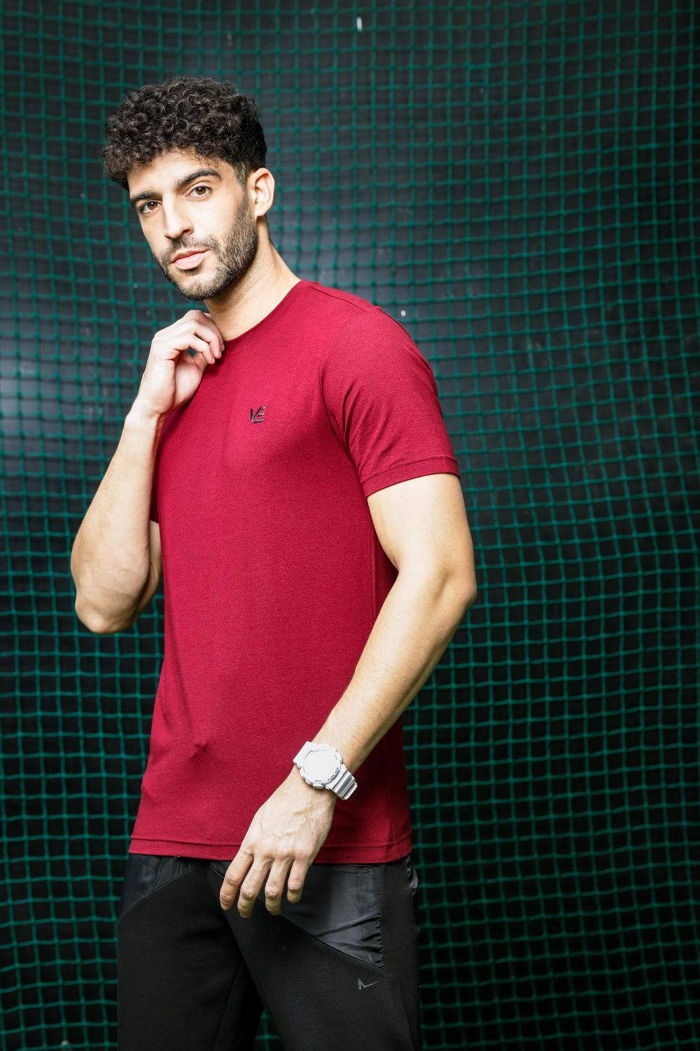 Vedco Bamboo Activewear Tee - Dirty Red