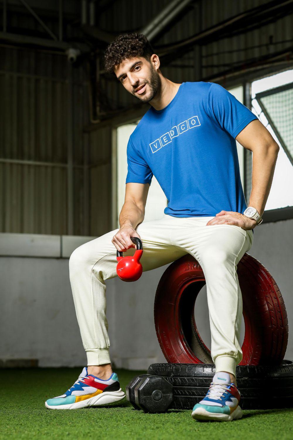 Vedco Bamboo Activewear Tee - Tide Blue