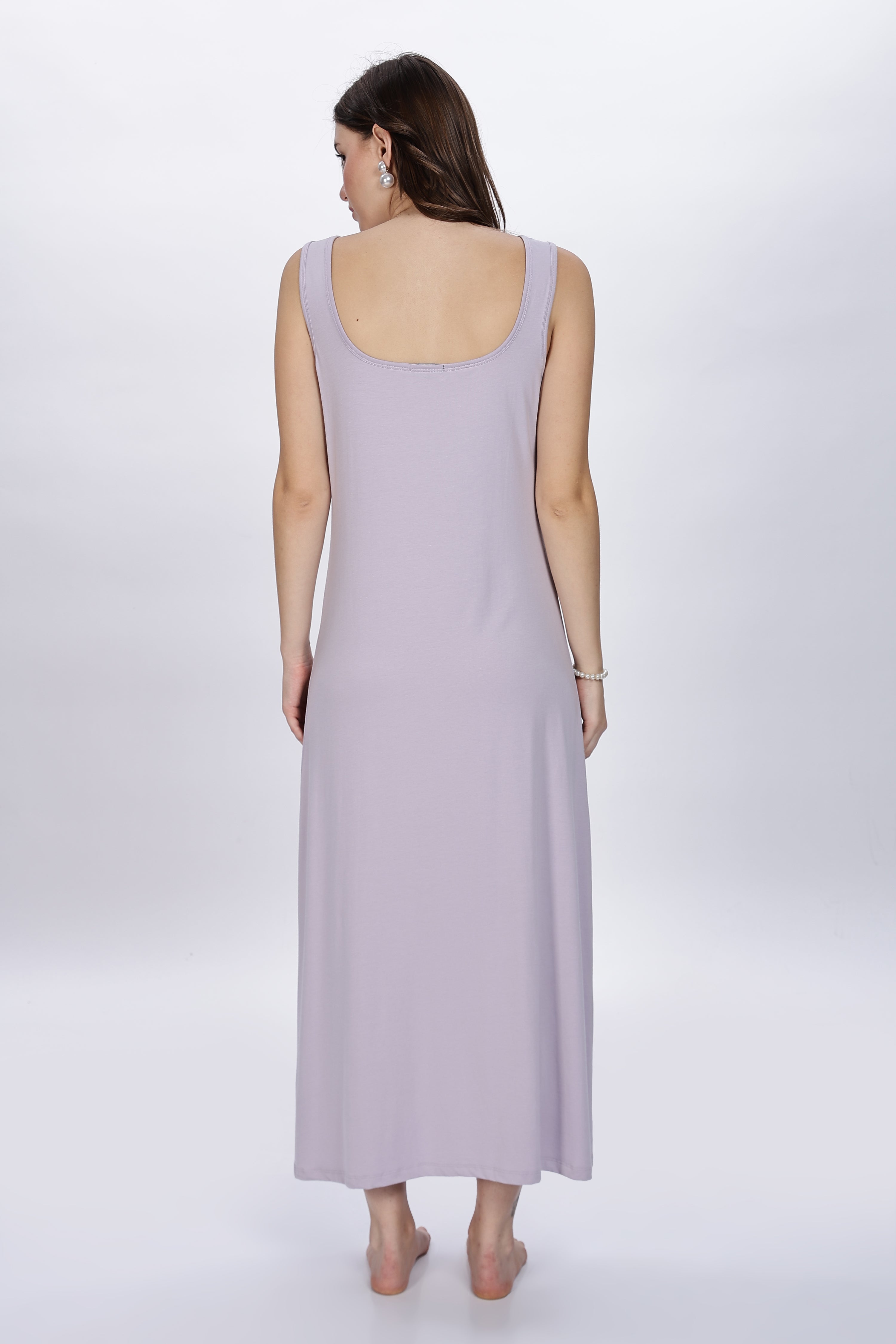 Bamboo Lavender Maxi Sleep Gown